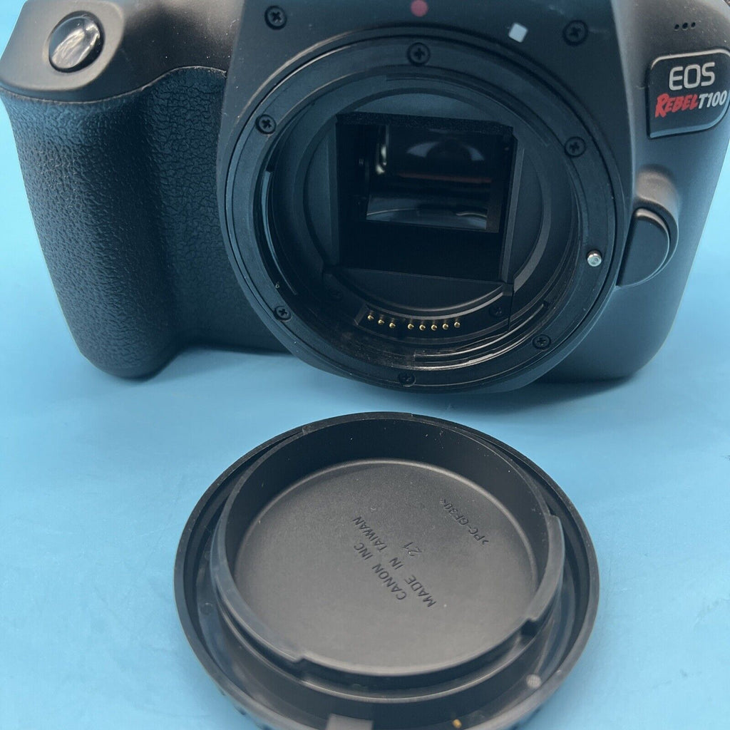 Canon EOS Rebel T100 DSLR Camera. Body only