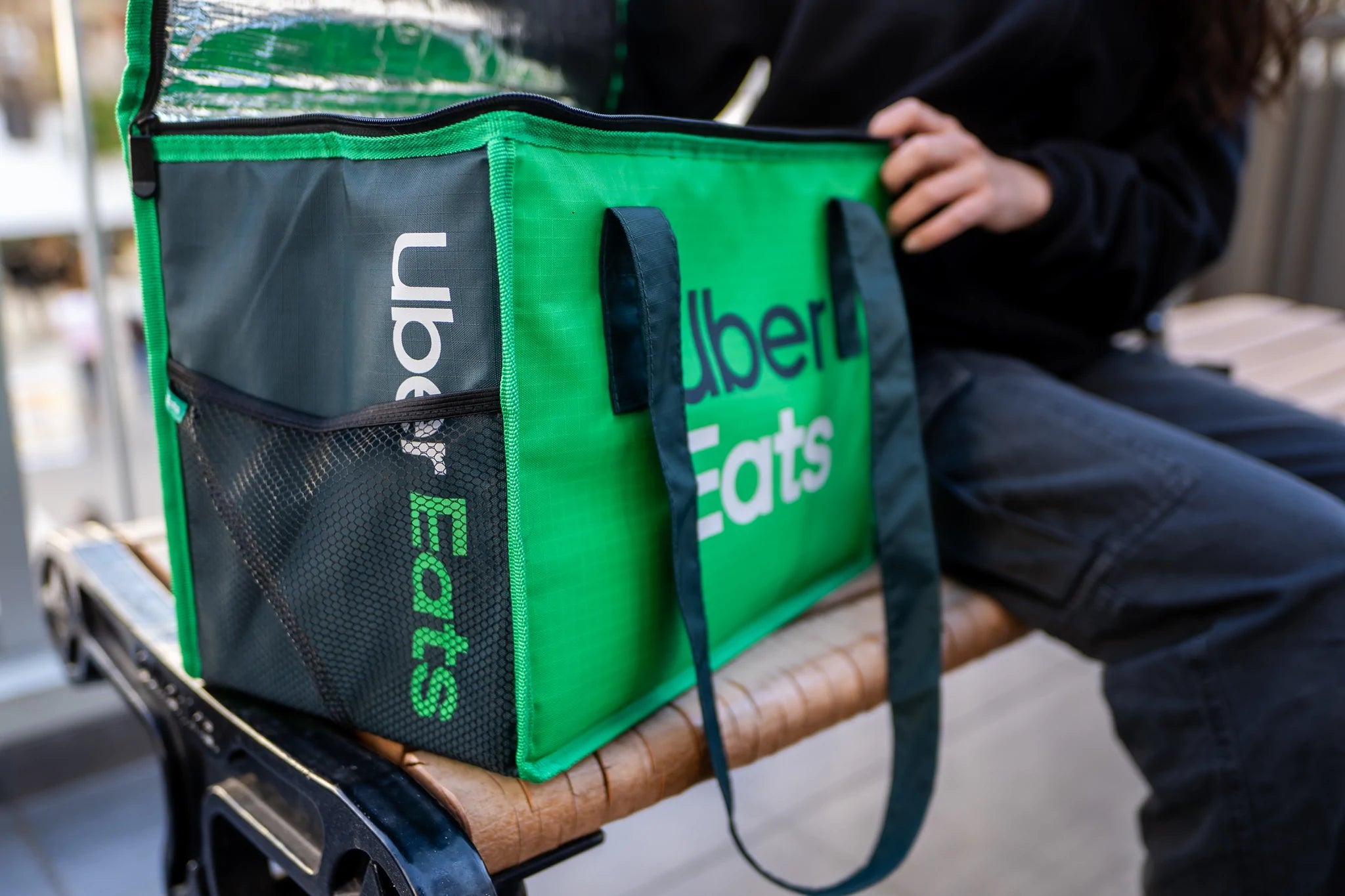 Ubereats Insulated Food Delivery Tote Bag Uber Doordash Postmates