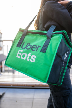 Ubereats Insulated Food Delivery Tote Bag Uber Doordash Postmates