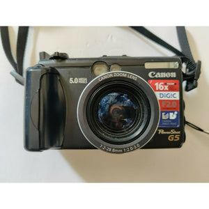 Canon PowerShot G5 5.0MP Digital Camera - Black