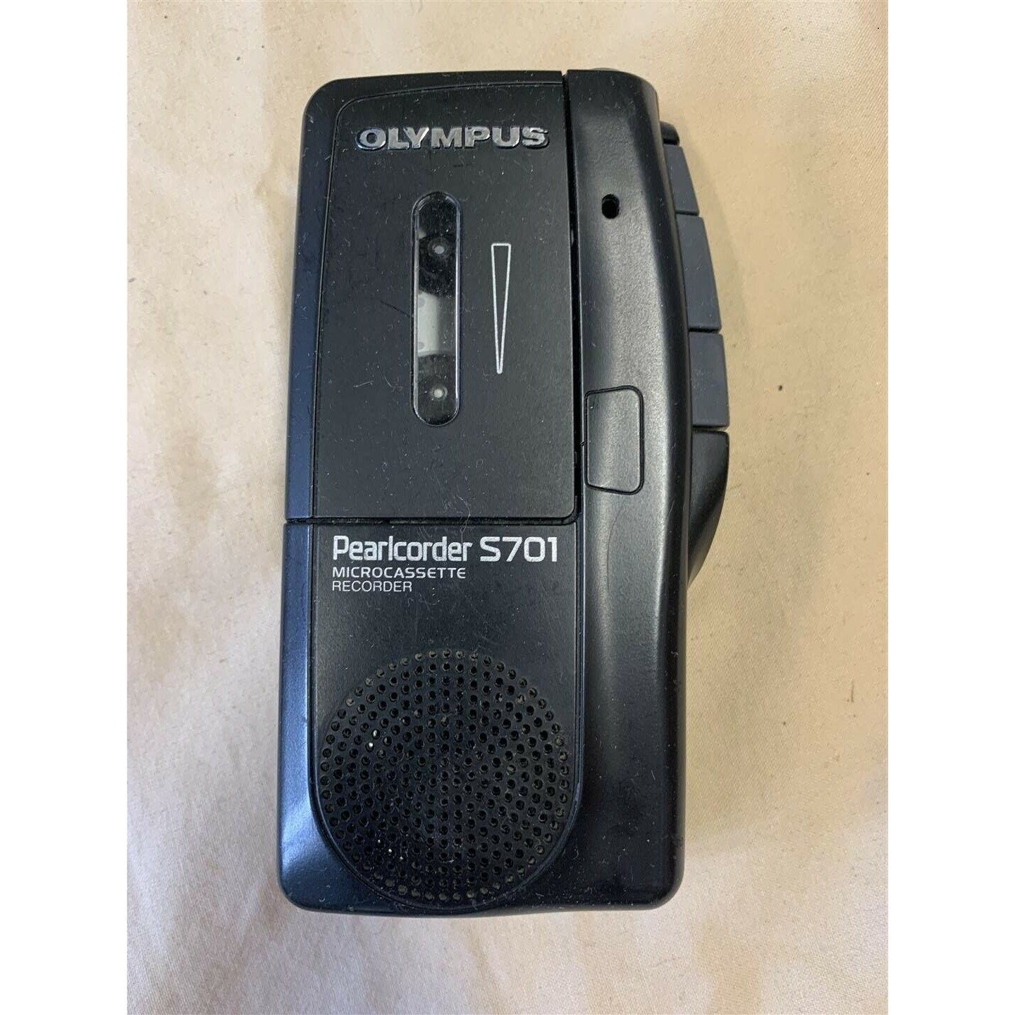 Olympus Pearlcorder S 701 Microcassette Handheld Voice Recorder