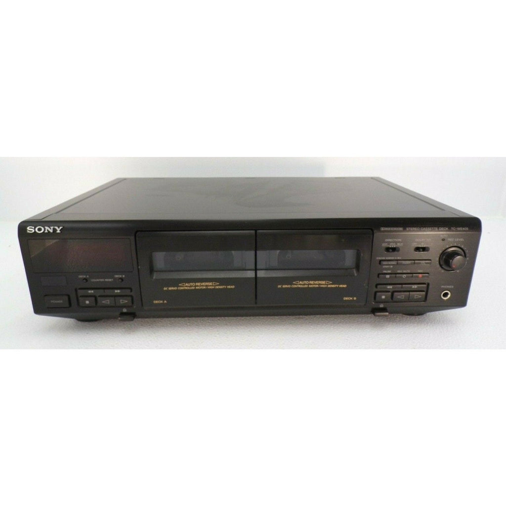 Sony TC-WE405 Dual Cassette Player Recorder