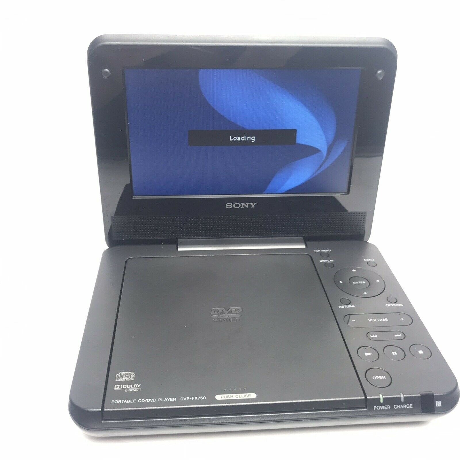 Sony DVP-FX750 Portable Travel CD & DVD Player with Original Charger