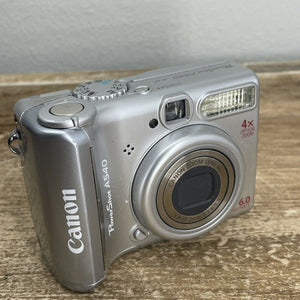 Canon PowerShot A540 Silver 6.0MP Digital Camera