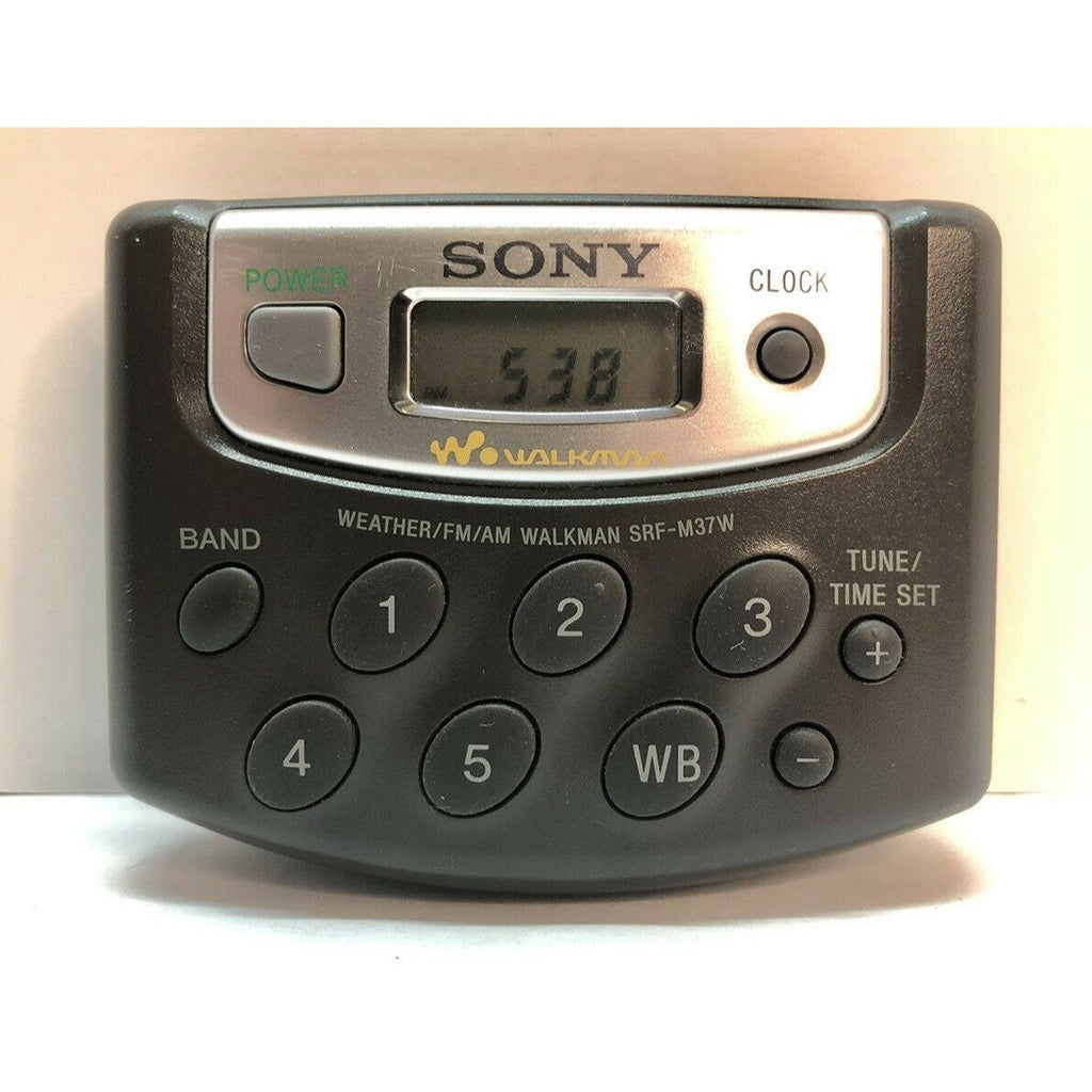 Sony Walkman SRF-M37W Weather/AM/FM Portable Radio