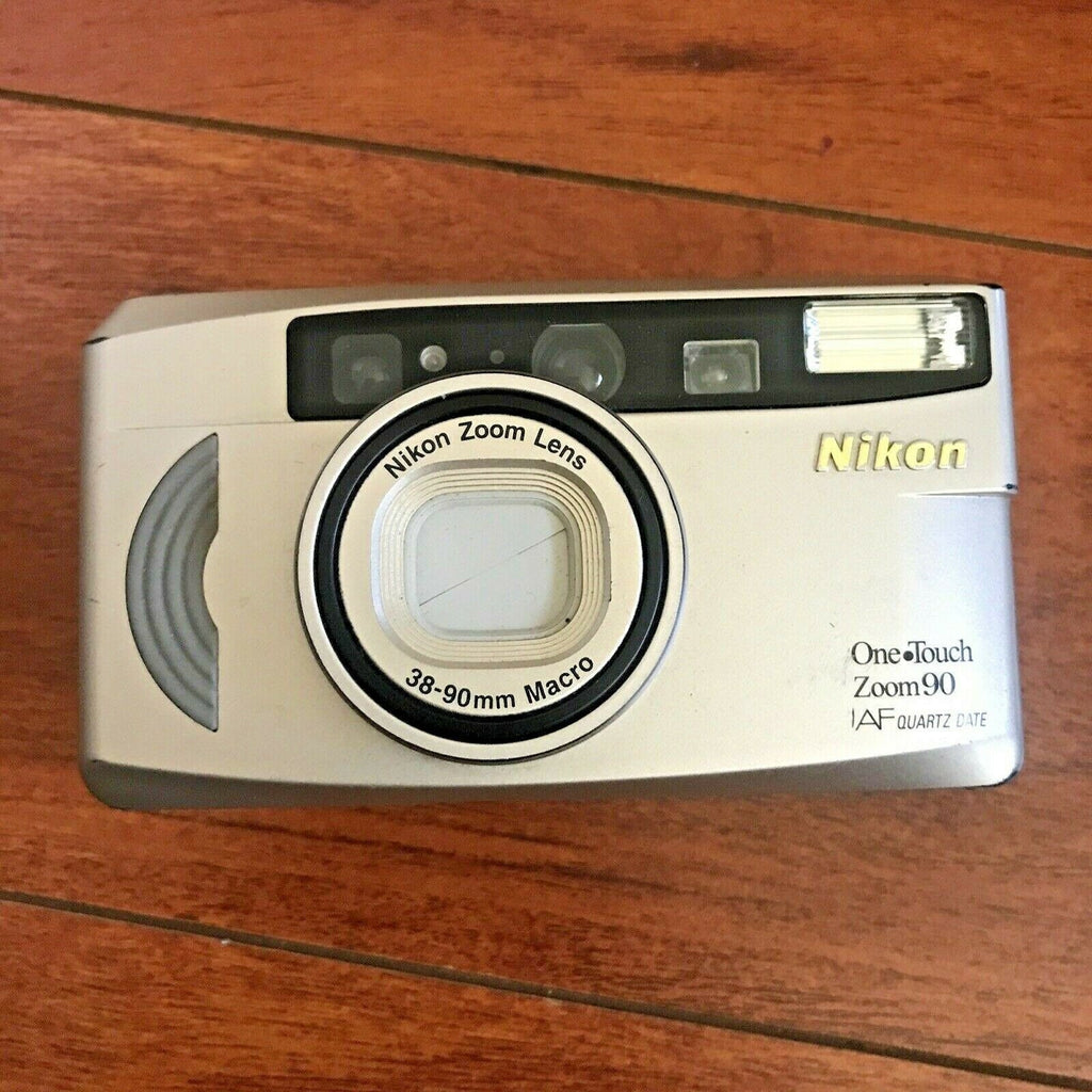 Nikon One Touch Zoom 90 AF Quartz Date Film Camera 35mm Point & Shoot