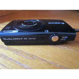 Canon PowerShot A3400 Black 16.0MP Digital Camera