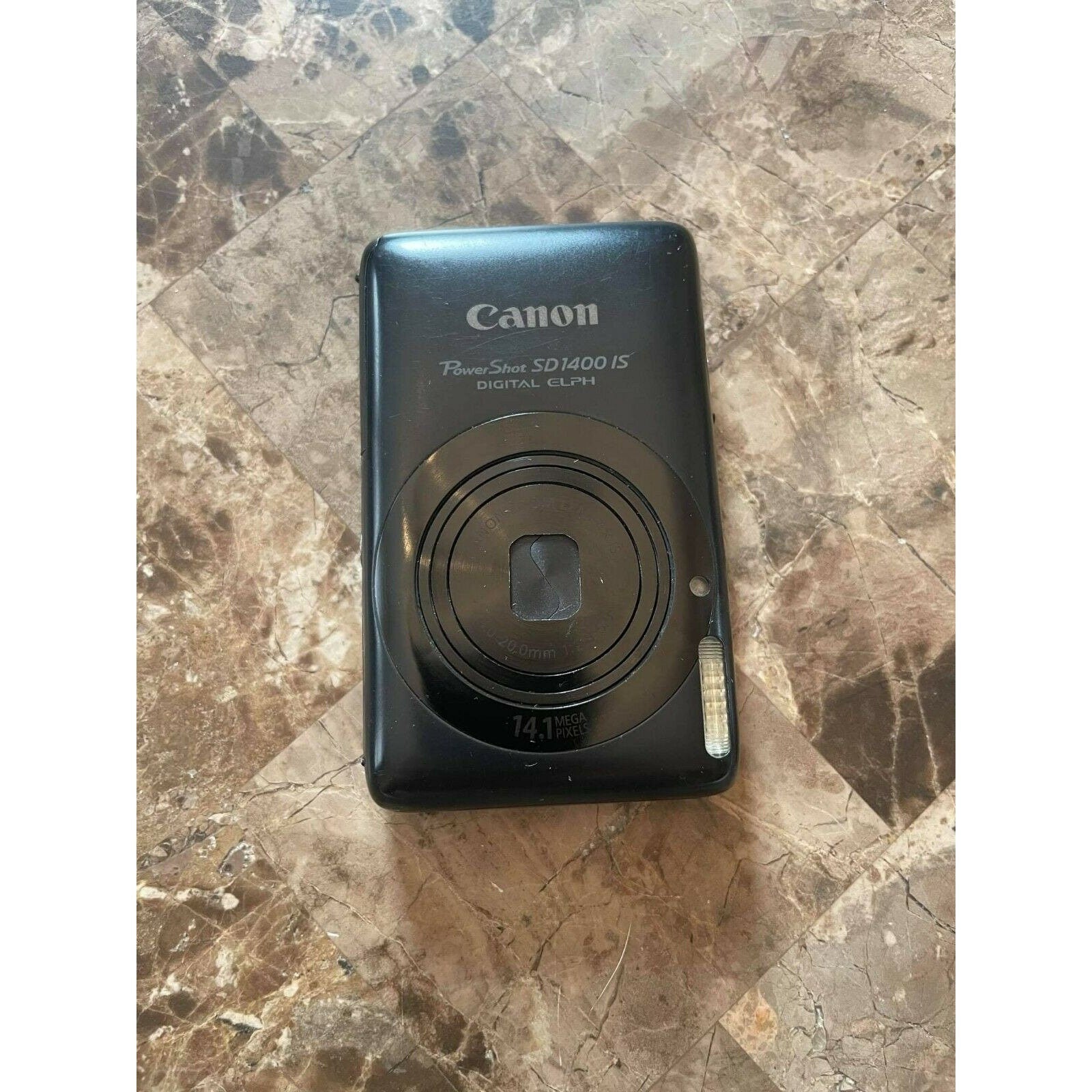 Canon PowerShot Digital ELPH SD1400 IS 14.1MP Digital Camera - Black