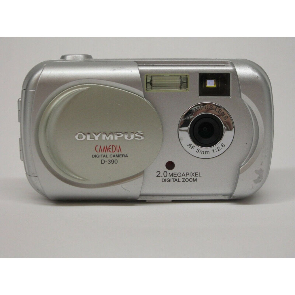 Olympus Camedia D-390 2.0MP Digital Camera Silver