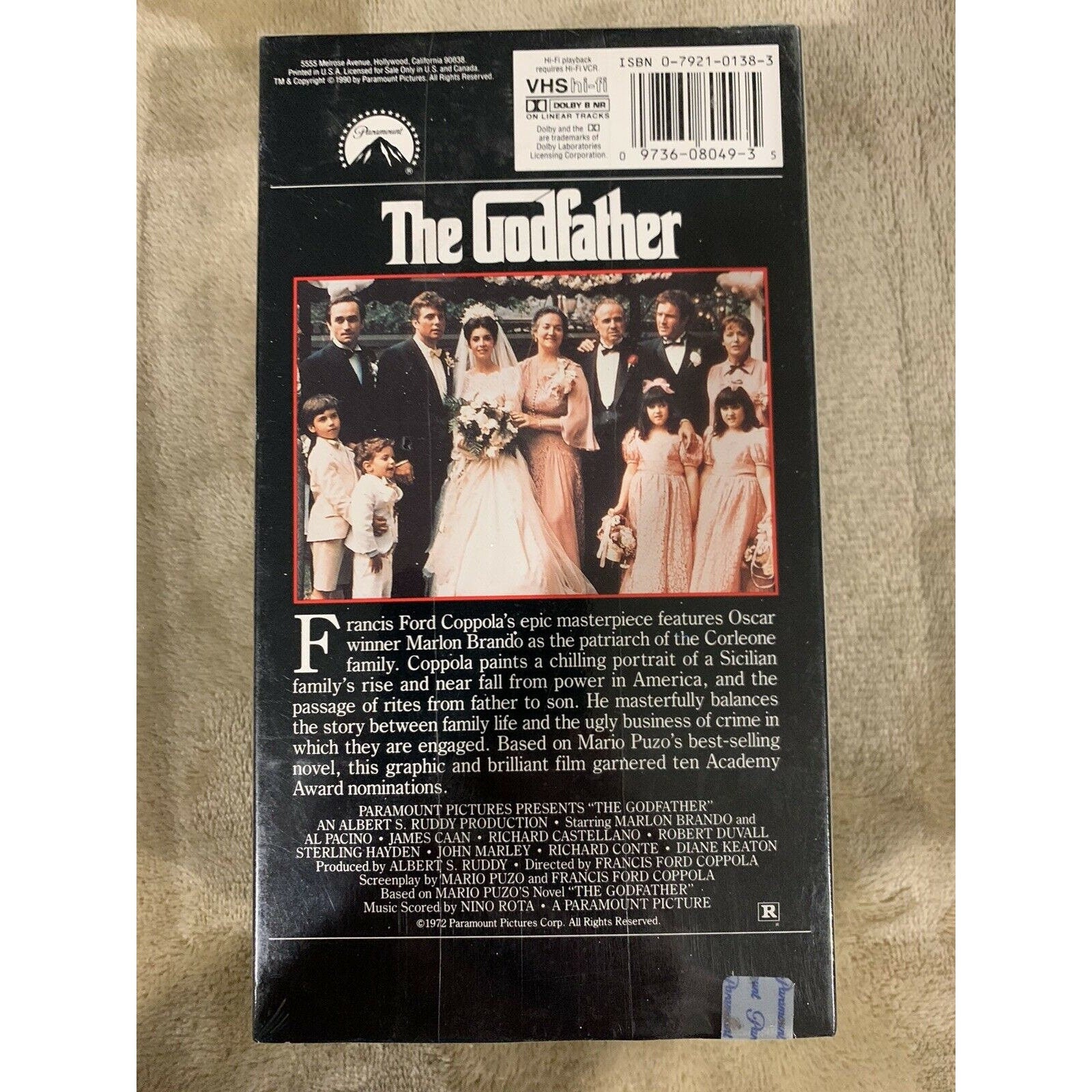 The Godfather (Unopened Double VHS, 1990)