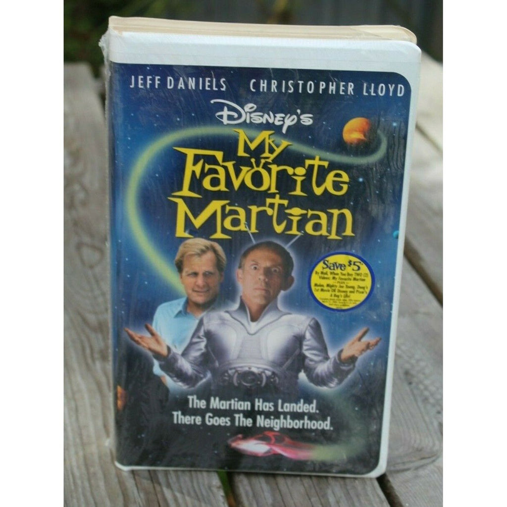 My Favorite Martian (VHS,1999) Walt Disney Classic New Sealed