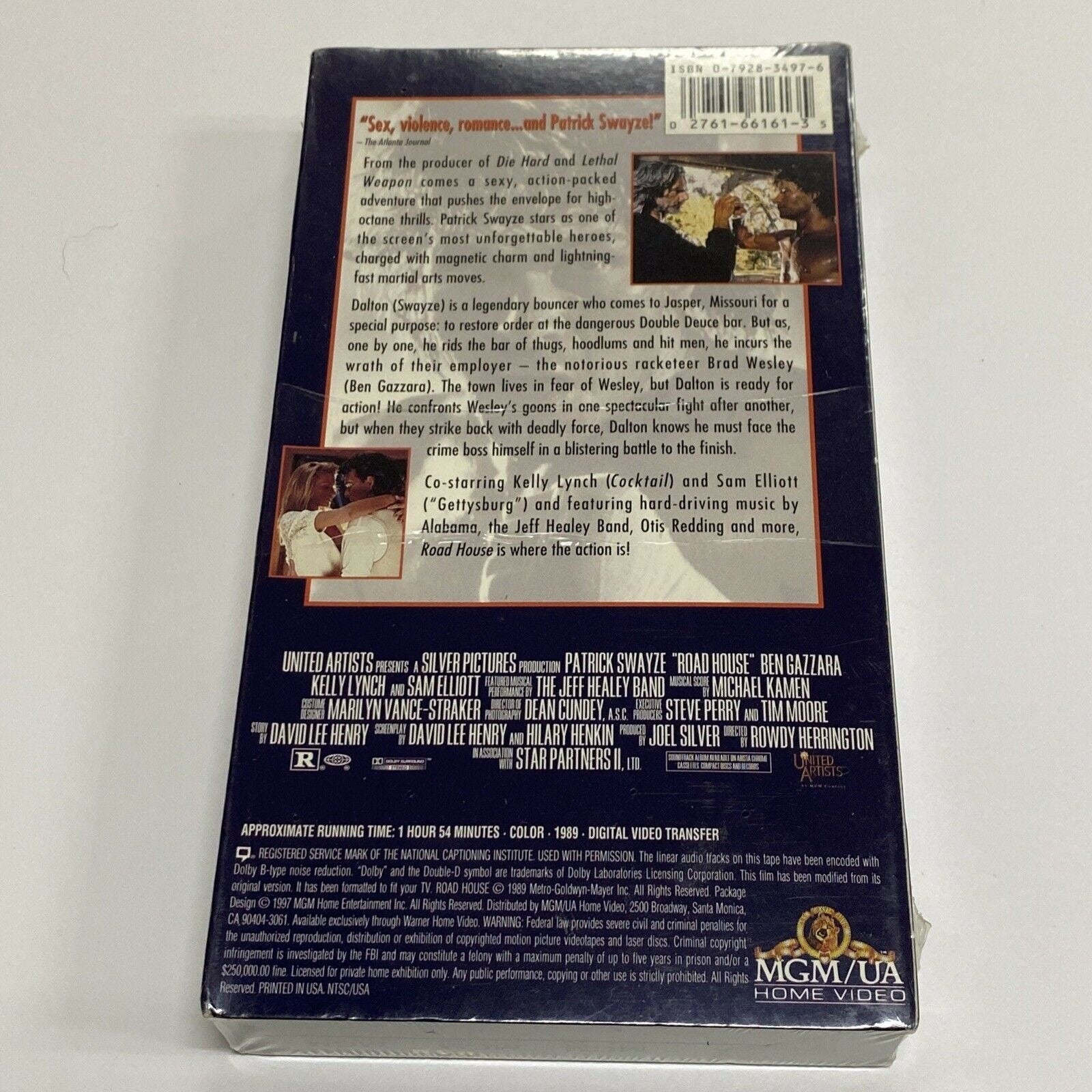 Road House VHS 1997 Movie Time SWAYZE