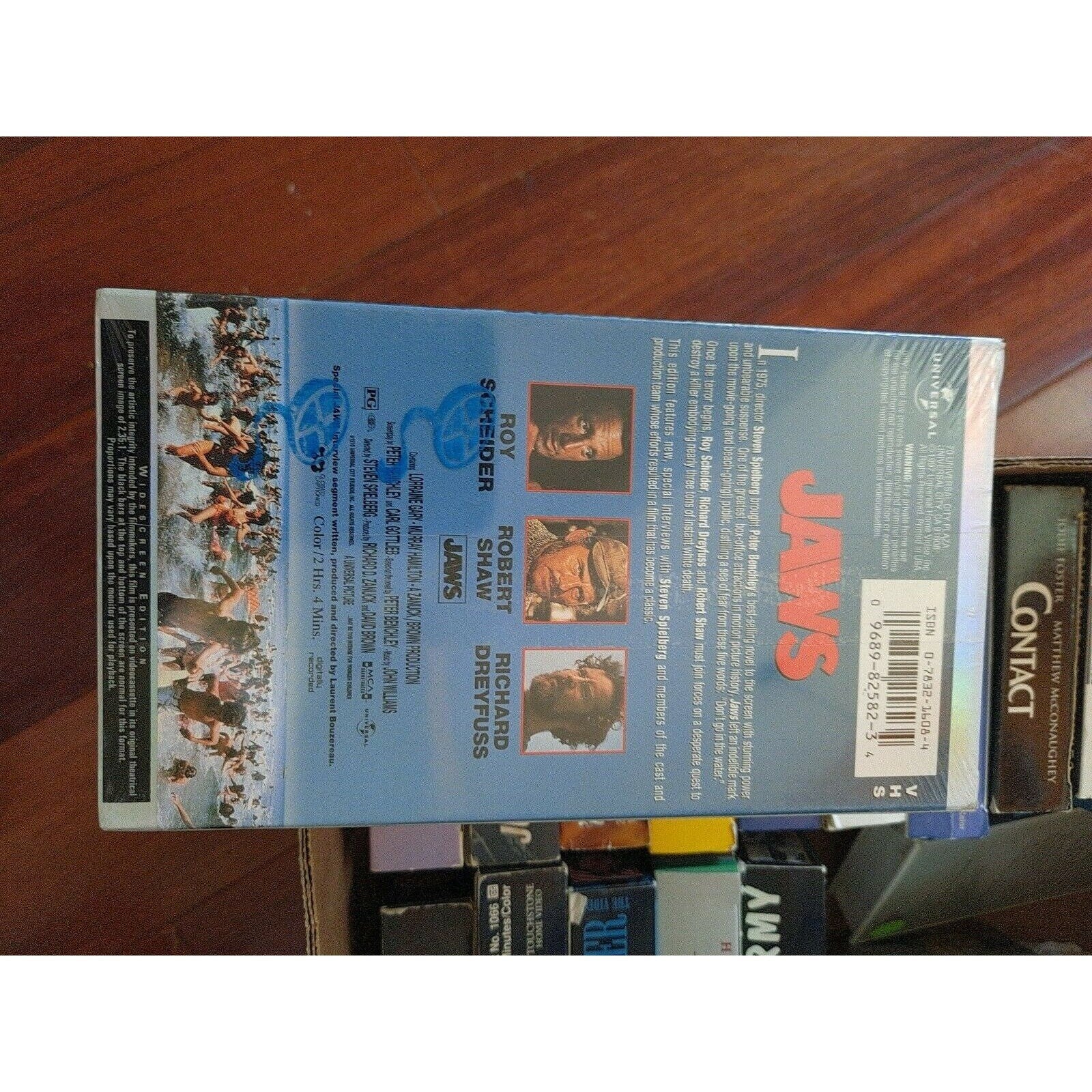 Jaws (VHS, 1997) New Sealed