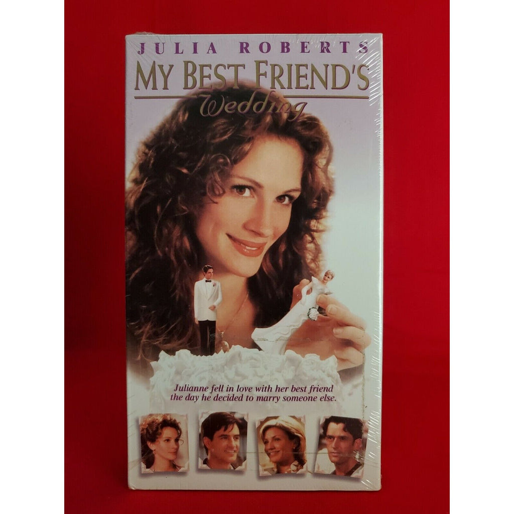 My Best Friend's Wedding 1997 Fullscreen VHS NEW Julia Roberts