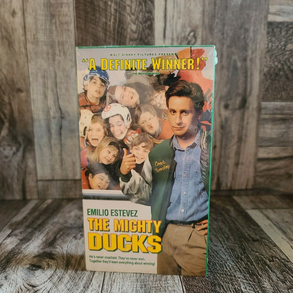 The Mighty Ducks VHS New Sealed Disney Emilio Estevez