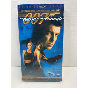 James Bond 007 The World Is Not Enough VHS Movie Tape 1999 (Sealed, New)