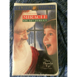 Miracle on 34th Street VHS Tape New Still Factory Sealed !!!!