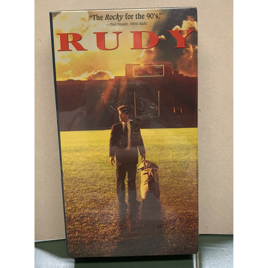 Rudy (VHS, 1994, Closed Captioned)