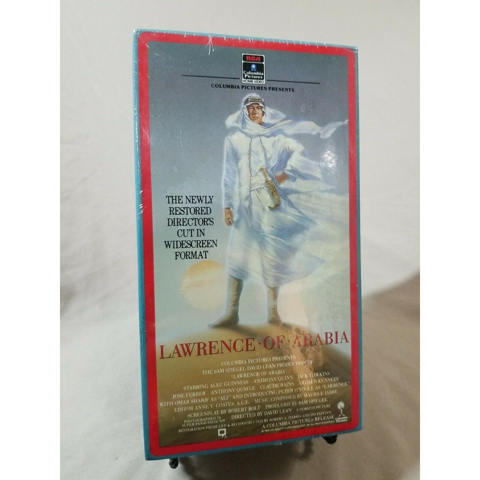Lawrence Of Arabia VHS Restored Letter Box Version 2 Tapes