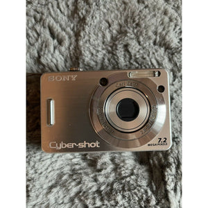 Sony Cyber-shot DSC-W55 7.2MP Digital Camera - Silver