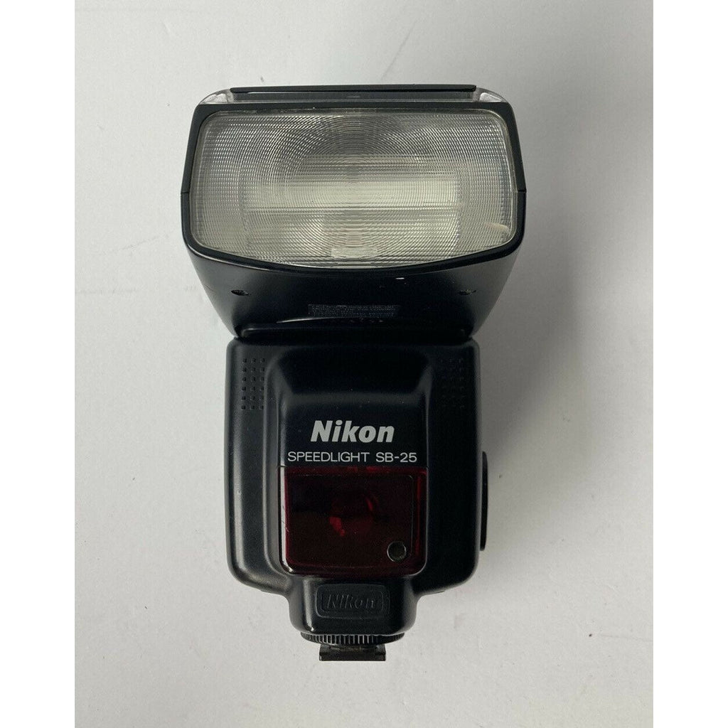 Nikon SB-25 Speedlight Flash Bounce, Swivel, Zoom LCD BG 7