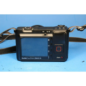 Kodak EasyShare Z8612 IS 8.1MP Digital Camera - Black