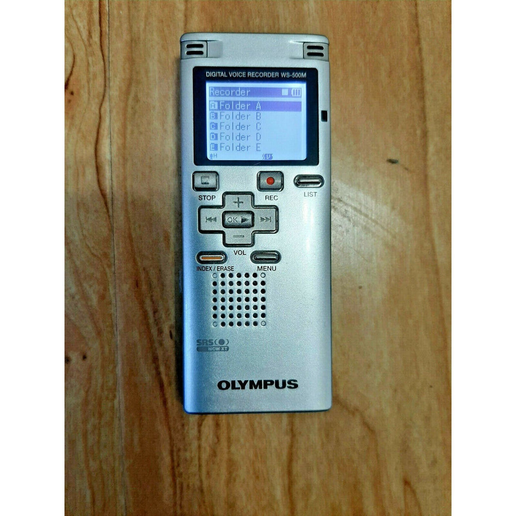 Olympus WS-500MSILVER 2GB 545 Hours USB Direct Digital Voice Recorder Dictaphone