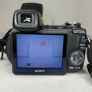 Sony Cyber-shot DSC-H5 7.2 MP Digital Camera - Black 12x Super Steadyshot