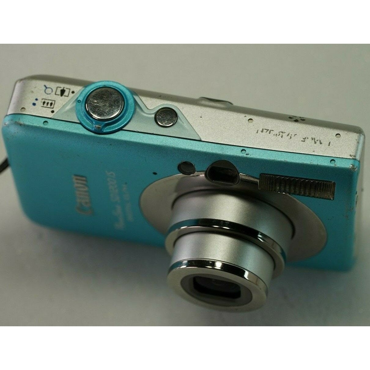 Canon PowerShot Digital ELPH SD1200 IS 10MP Blue Camera