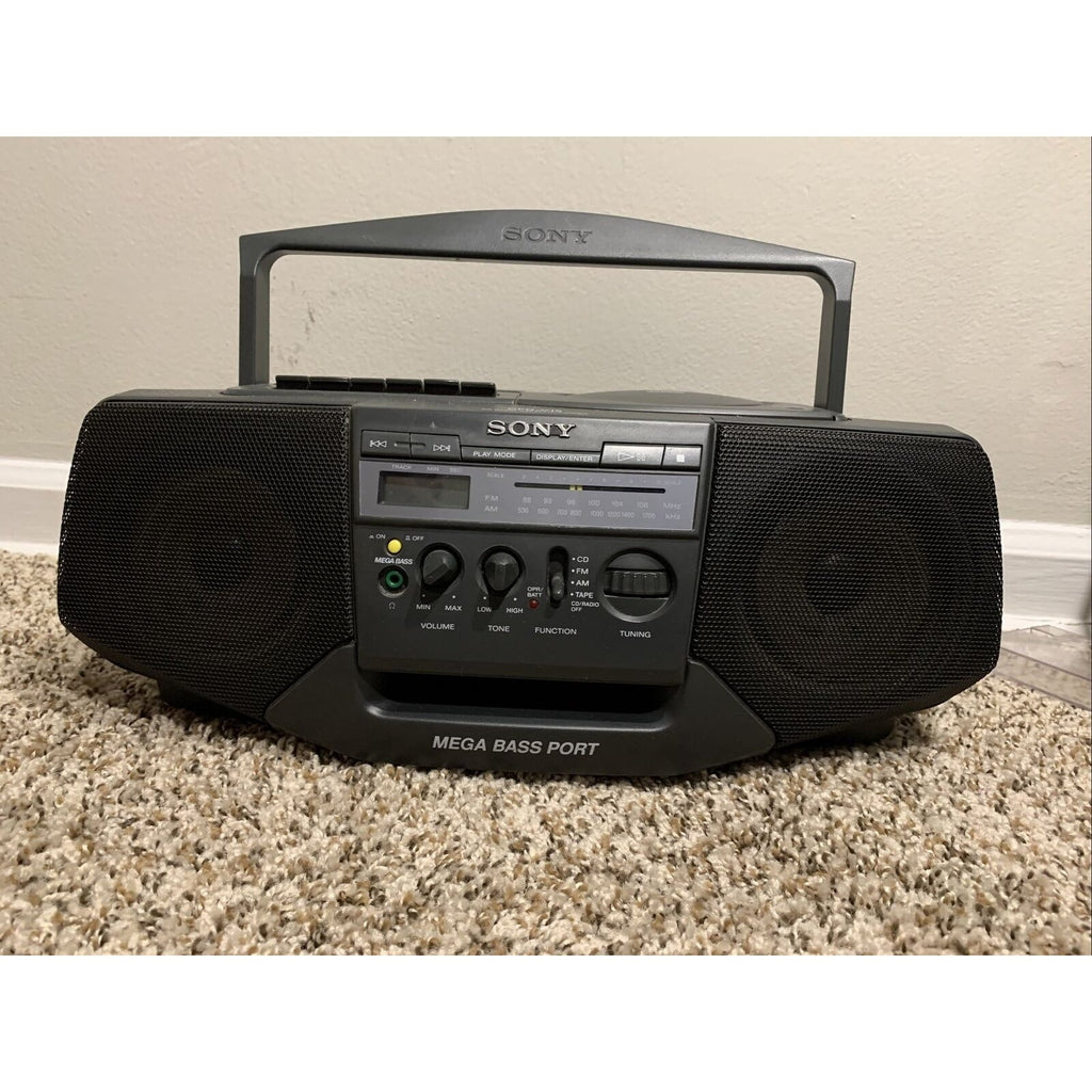 Sony CFD-V15 Boombox CD Radio Cassette Tape Recorder