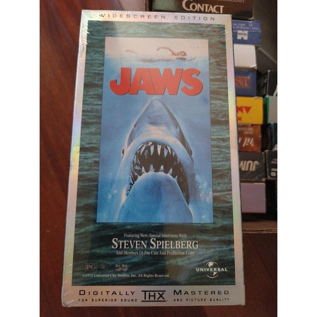 Jaws (VHS, 1997) New Sealed