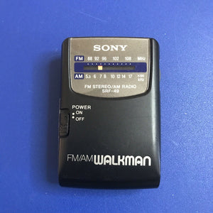 Sony SRF-49 Portable FM/AM Radio Walkman