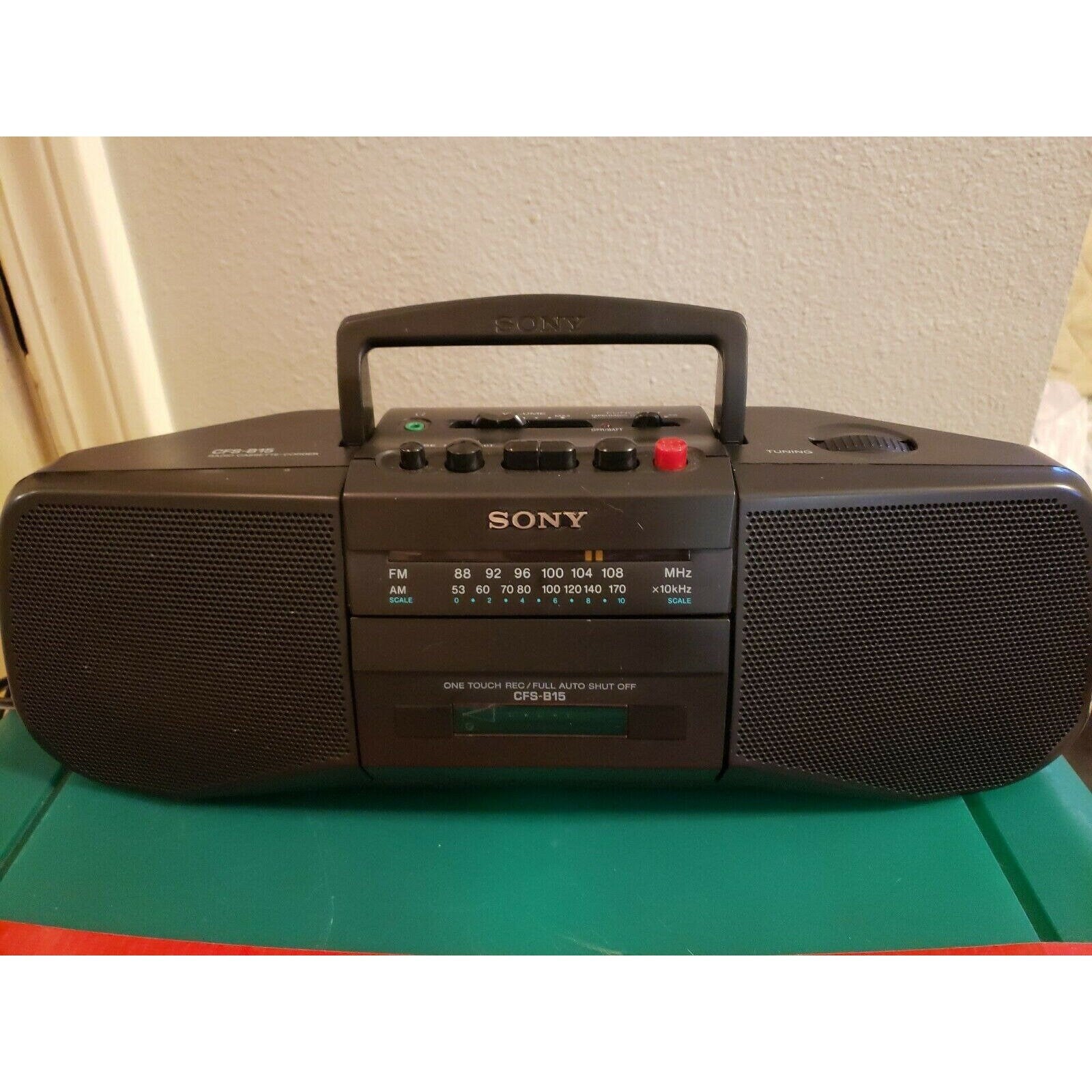 Sony CFS-B15 Radio Cassette - Recorded Boom Box