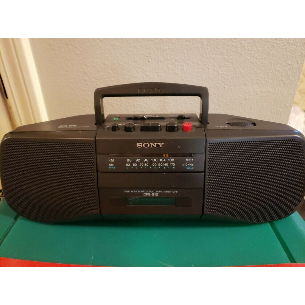 Sony CFS-B15 Radio Cassette - Recorded Boom Box