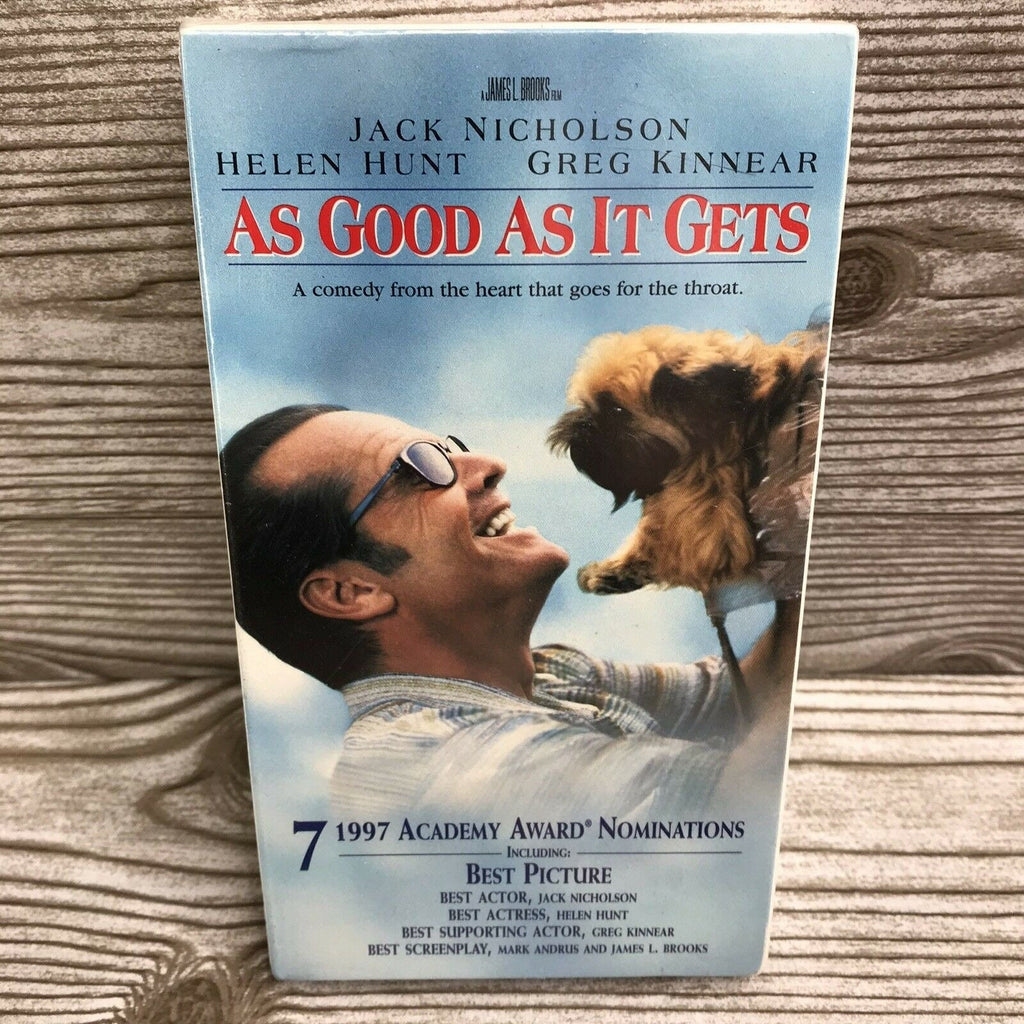 As Good as It Gets (VHS, 1998) Jack Nicholson Helen Hunt Brand New Sealed Movie