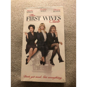 The First Wives Club (VHS,1997) vintage tape Goldie Hawn Bette Midler New Sealed