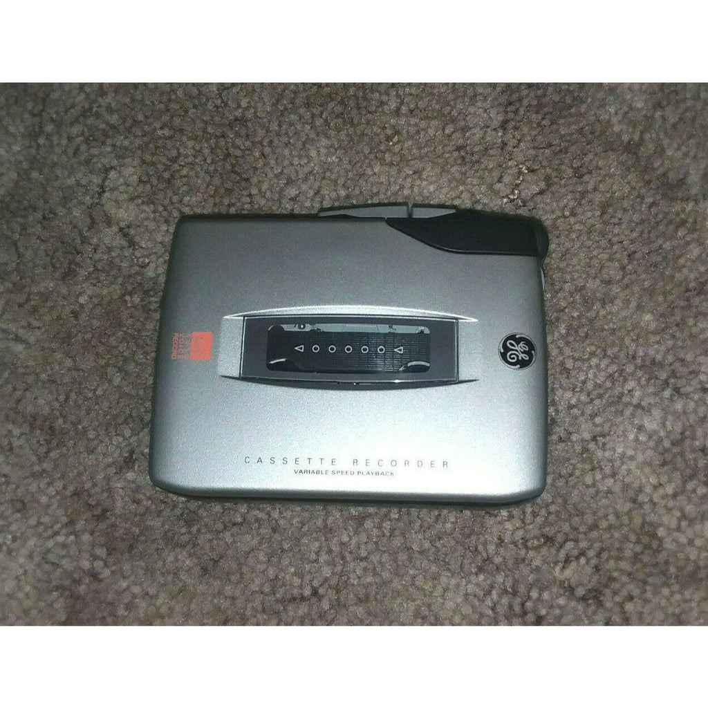 GE 3-5364A Auto Voice Record Cassette Recorder, Variable Speed Playback