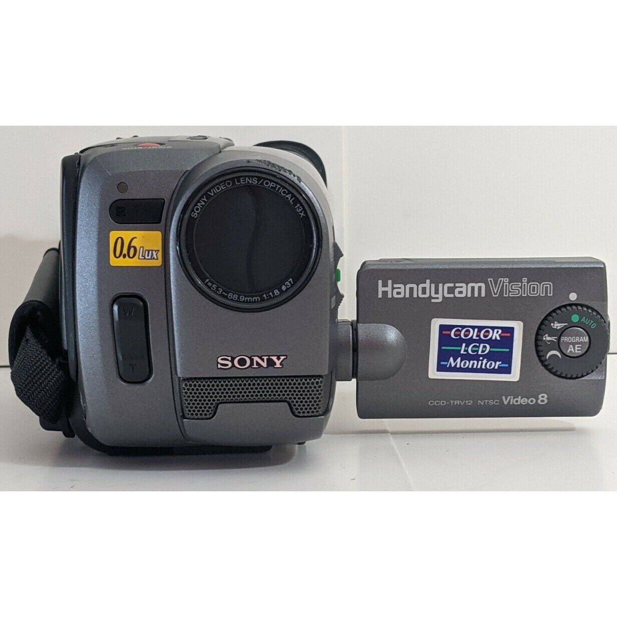 Sony Handycam CCD-TRV12 8mm Video8 Analog Camcorder VCR Player