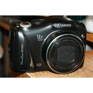 Canon PowerShot SX150 IS 14.1MP Digital Camera Black