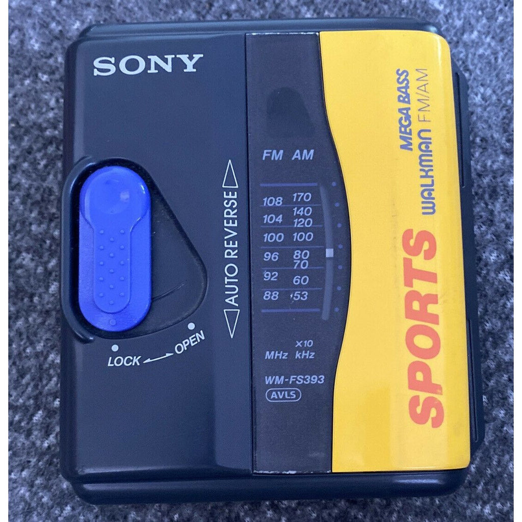 Sony WM-FS393 Sports Walkman Cassette Player Mega Bass FM/AM