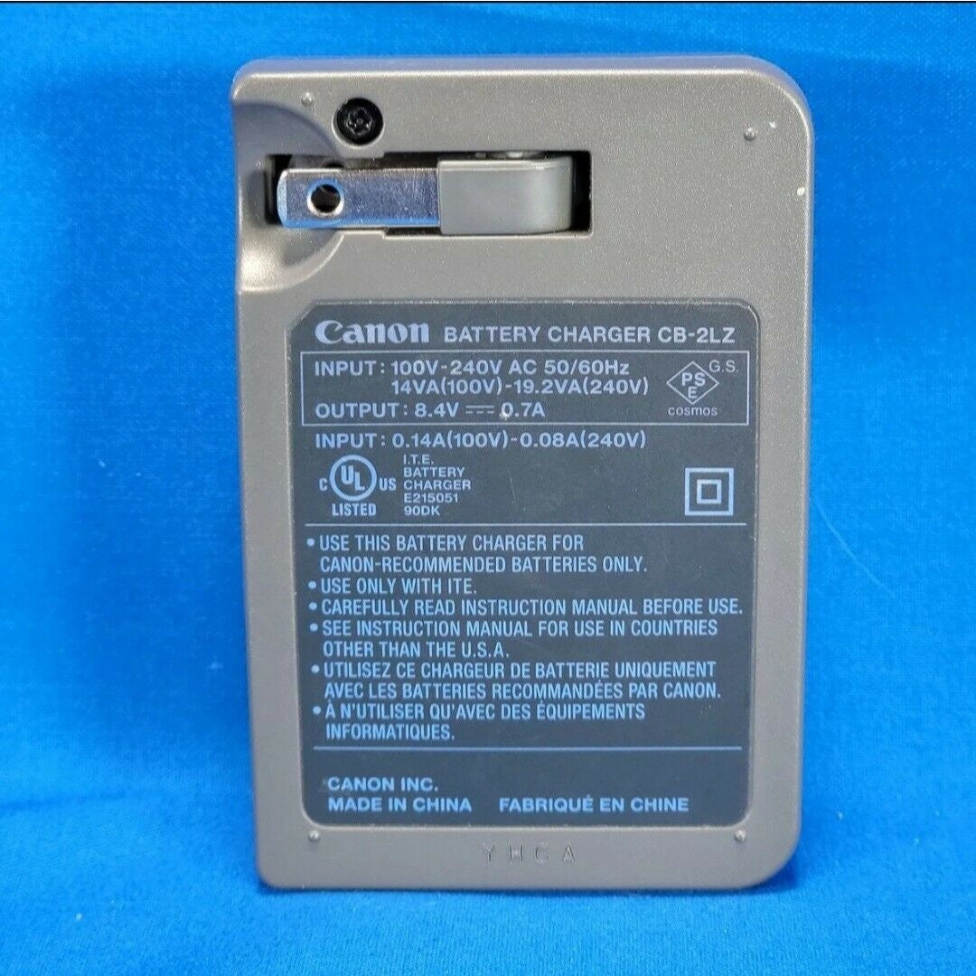 Canon CB-2LZ OEM Battery Charger Dock Cradle Powershot Camera Camcorder