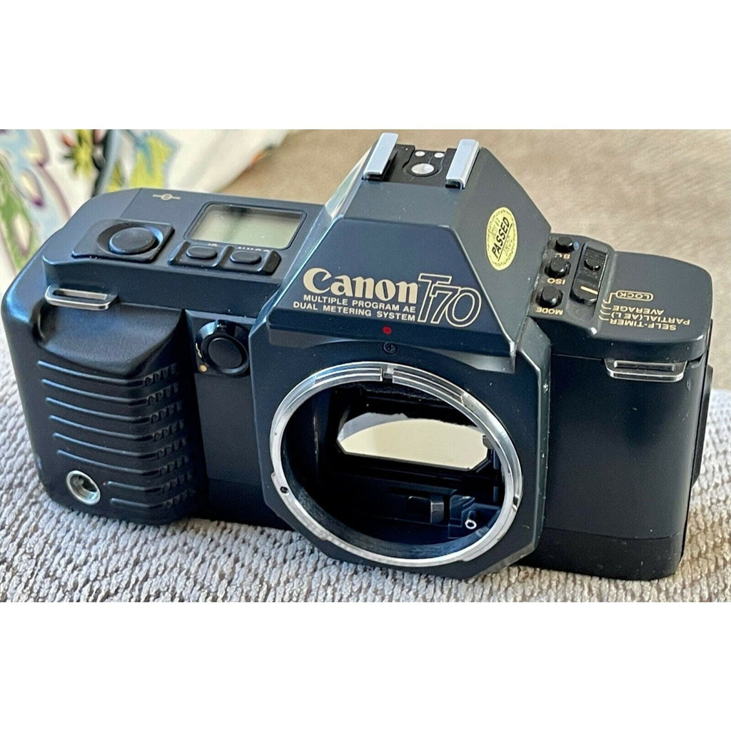 Canon T70 SLR 35mm Film Camera Body