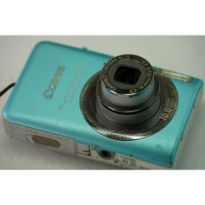 Canon PowerShot Digital ELPH SD1200 IS 10MP Blue Camera