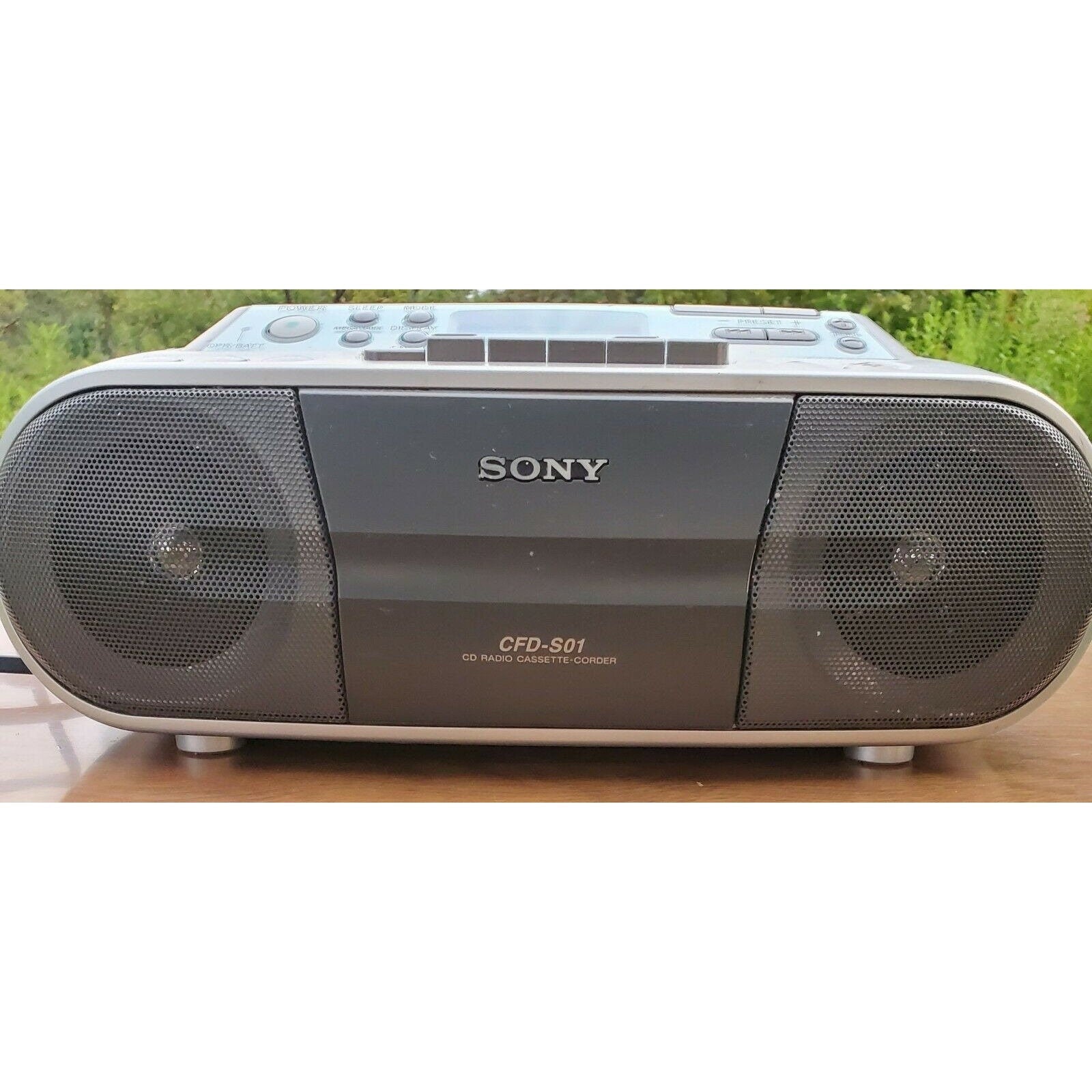 Sony CFD-S01 CD/Radio/Cassette Boombox