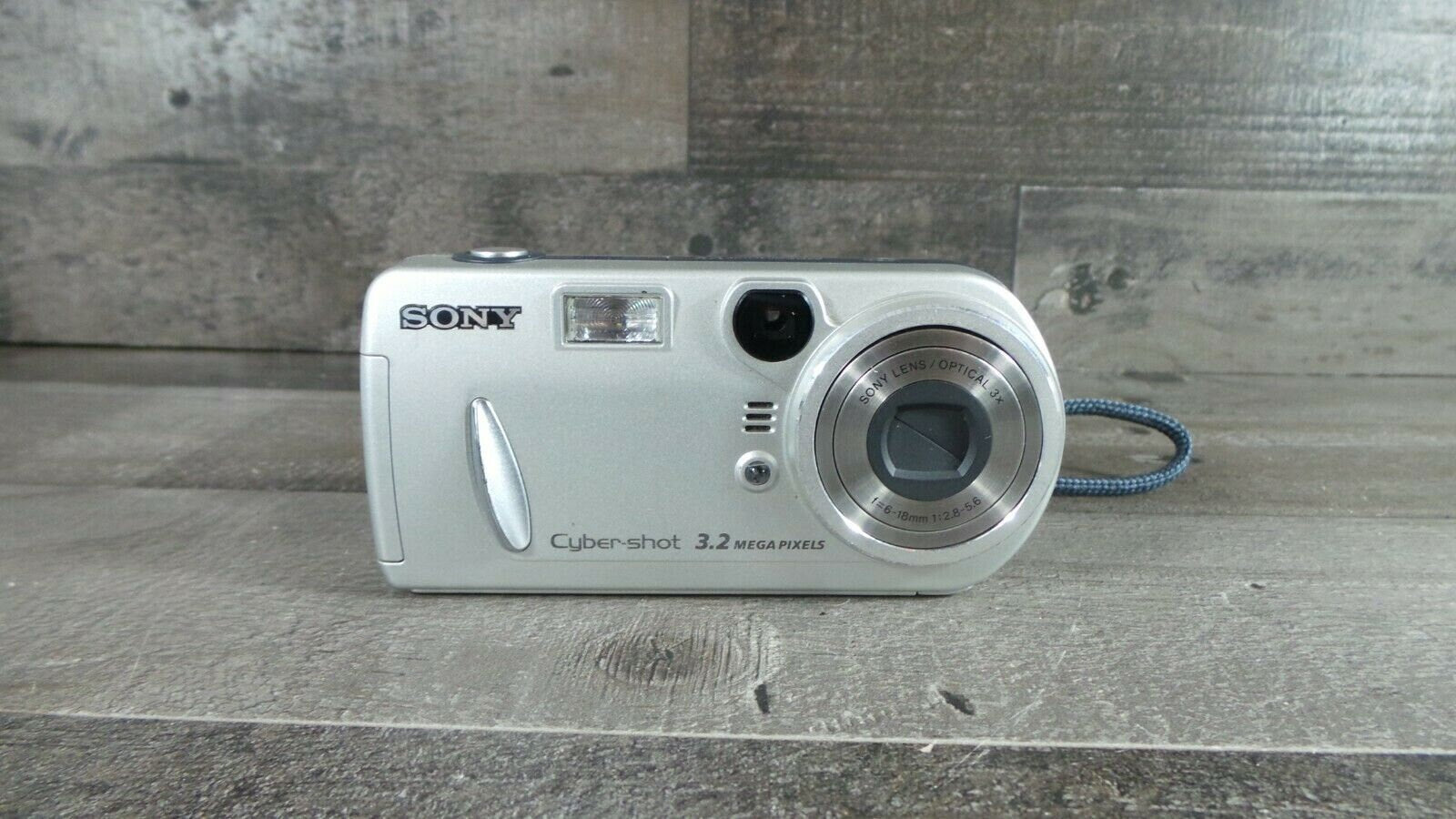 Sony Cyber-Shot DSC-P72 3.2MP Digital Camera with 3x Optical Zoom