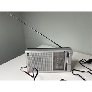 Sony ICF-710W FM/AM 2 Band Portable Radio Powered