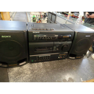 Sony CFS-1055 AM/FM Cassette Player Boombox 5-Band Equalizer Mega Bass