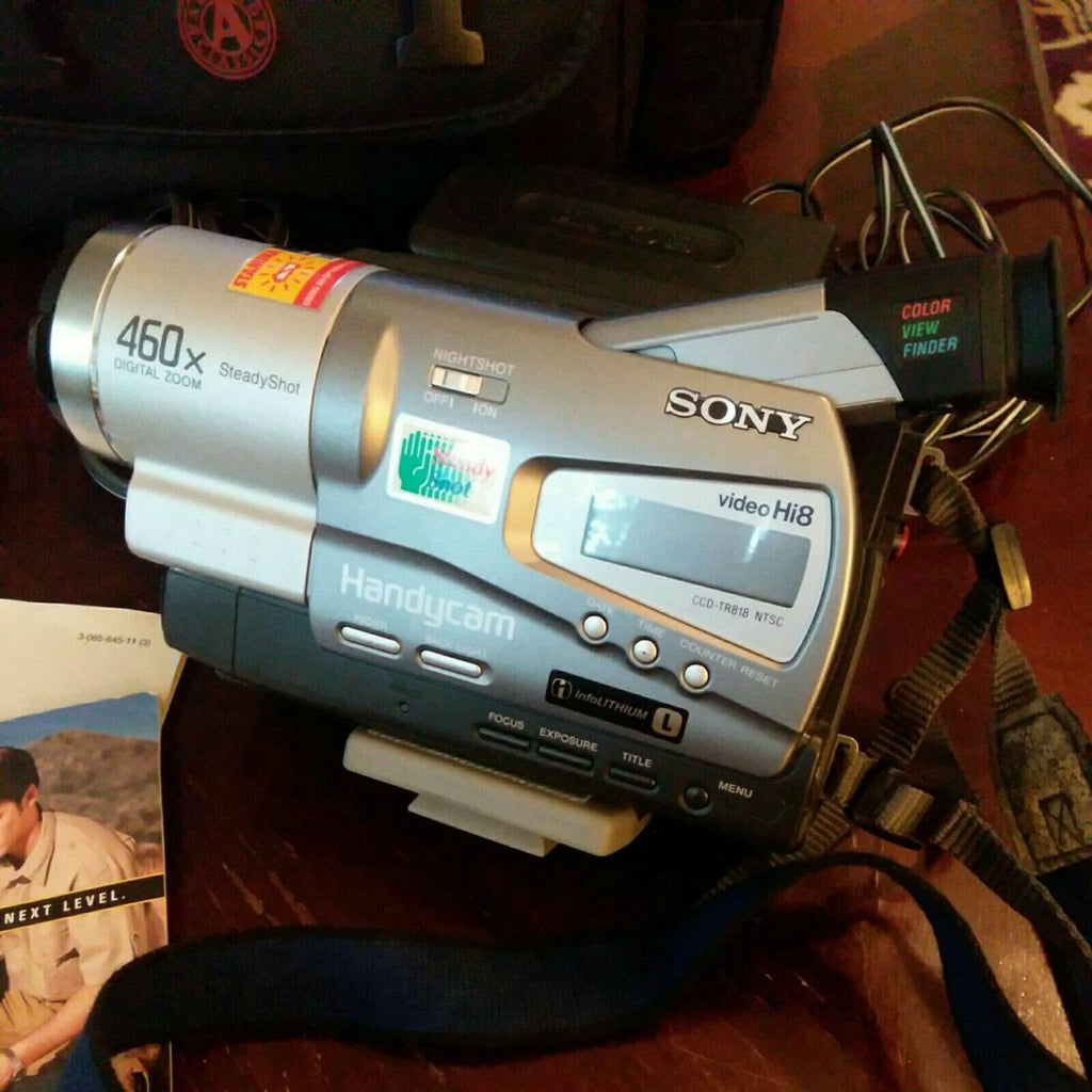 Sony Handycam CCD-TR818 NTSC Hi8 Camcorder Video Camera