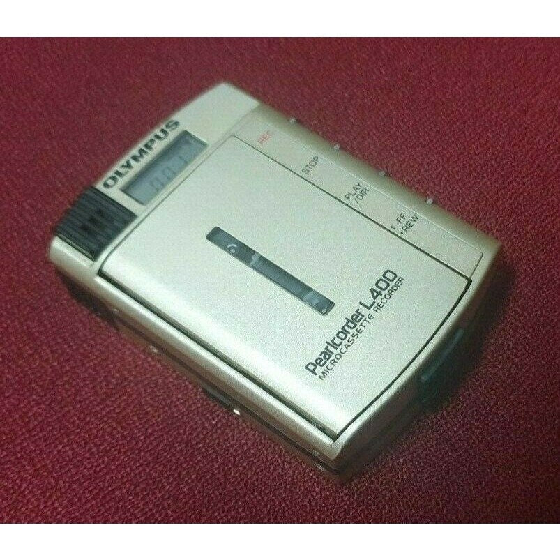 OLYMPUS Pearlcorder L400 Ultra-Compact Microcassette Recorder Player