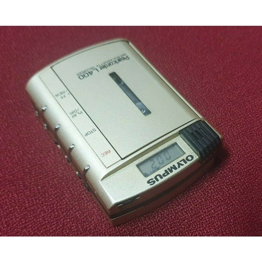 OLYMPUS Pearlcorder L400 Ultra-Compact Microcassette Recorder Player